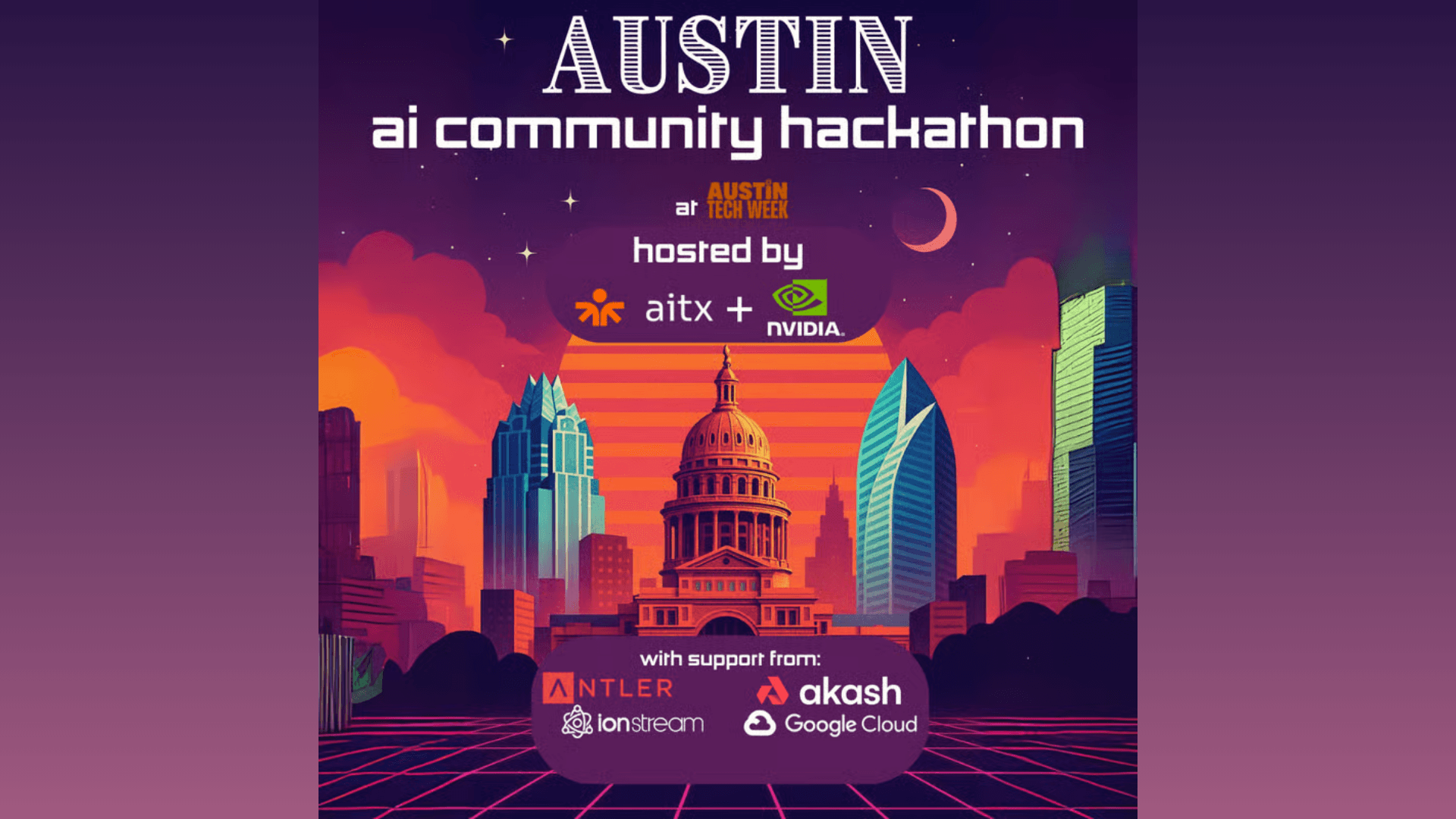 3rd AI Austin Community Hackathon hero image